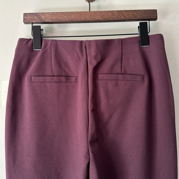 ELLEN TRACY FOR SAKS FAUX LEATHER & PONTE LEGGING SIZE MEDIUM - Picture 3 of 7